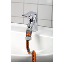 Gardena kranadapter fäst på kran