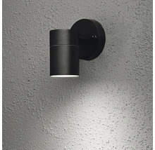 Svart vägglampa för utomhusbelysning