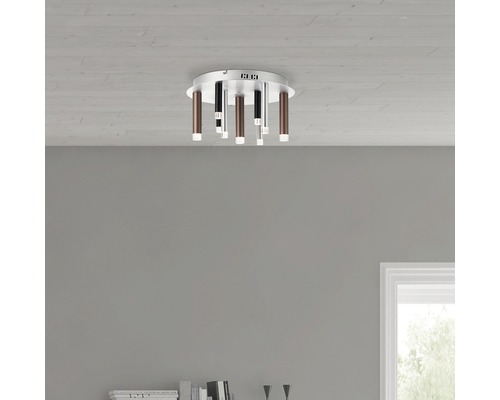 Plafond BRILLIANT Cembalo 4W LED 215mm aluminium