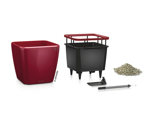 Lechuza Classico 21 blomkruka komplett set med bevattningssystem och tillbehör