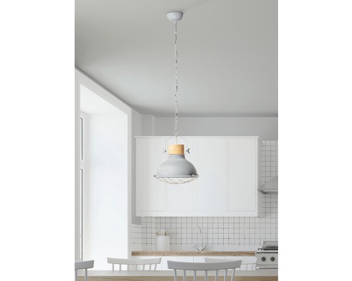 Taklampa BRILLIANT Emma 40W LED 35xØ360mm grå Taklampa BRILLIANT Emma 40W LED 35xØ360mm grå