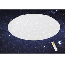 Plafond BRILONER LED stjärnhimmel 48W 4000lm 3000-6000 K HxØ 96x495mm med fjärrkontroll + nattljusfunktion CCT vit-thumb-4