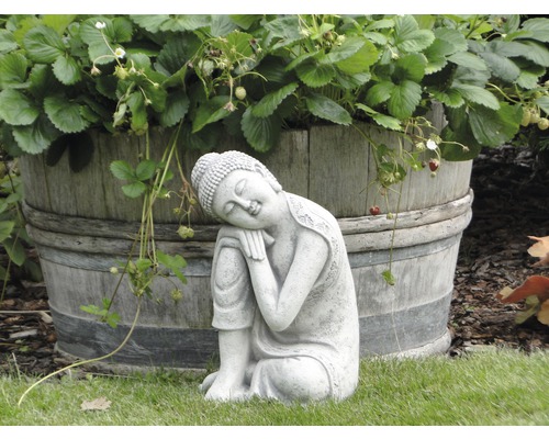 Trädgårdsfigur Budda