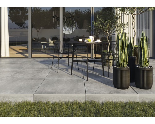 Utomhusklinker FLAIRSTONE Granitkeramik Urban grafit 60 x 60 x 2 cm Utomhusklinker FLAIRSTONE Granitkeramik Urban grafit 60 x 60 x 2 cm