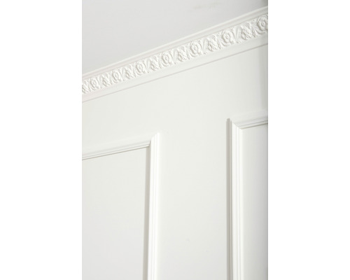 Väggpanel med dekorlist