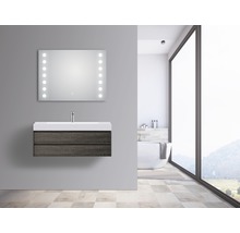 LED-spegel DSK Silver Hollywood 80x60cm