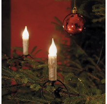 Dekorativ julgran med LED-ljus och julgranskula