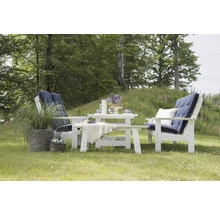 Bord HILLERSTORP Herrgård vit furu 90x165cm