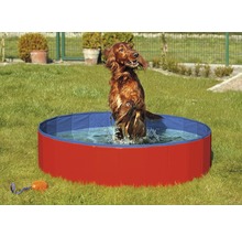 Hundpool KARLIE Doggy pool 120x30cm röd/blå-thumb-0