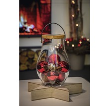 Solcellsdriven lykta KRINNER Lumix L 4 varmvita LED inkl. dimmer