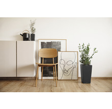 Självvattnande blomkruka LECHUZA Cubico Color plast 30x30x56cm antracit