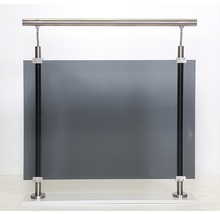 Integritetsskärm med ram och bas