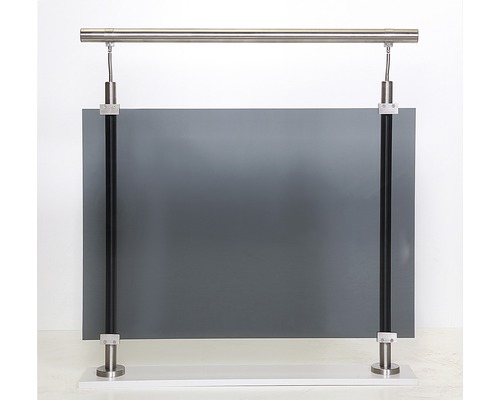 Integritetsskärm med ram och bas