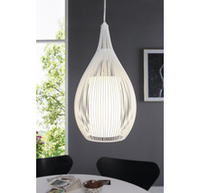 Pendellampa med droppformad lampskärm