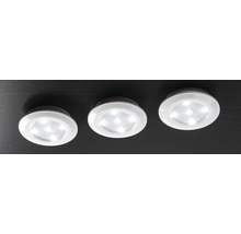 Downlights LED batteridrivet set med 3 lampor samt fjärrkontroll dimbar i 2 steg-thumb-2