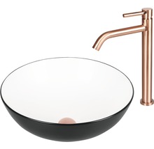 Tvättställ med tvättställsskål och blandare