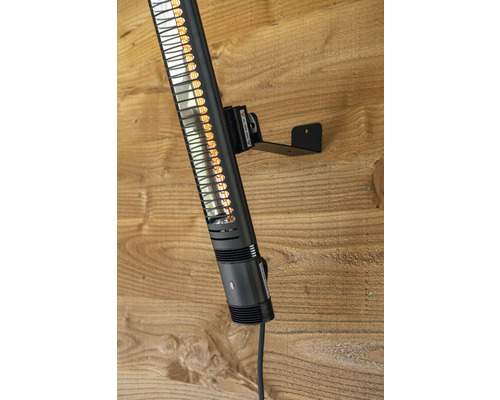 Väggmonterad terrassvärmare för utomhusbruk