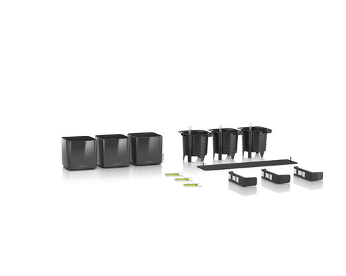 Komplett blomkruksats med insatser, vattennivåindikatorer och tillbehör