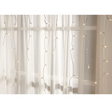 Ljusslinga LAFIORA isregn 600 varmvita LED belysningslängd 1200x70cm sladdfärg transparent inkl. timer & dimmer IP44-thumb-0 Ljusslinga LAFIORA isregn 600 varmvita LED belysningslängd 1200x70cm sladdfärg transparent inkl. timer & dimmer IP44-thumb-0