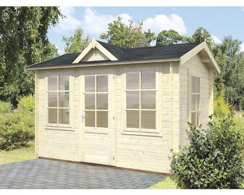 Friggebod PALMAKO Claudia 7,4m² inkl. golv 320x240cm natur Friggebod PALMAKO Claudia 7,4m² inkl. golv 320x240cm natur
