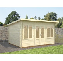 Friggebod PALMAKO Lisa 11,5m² inkl. golv 400x300cm natur