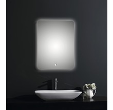 DSK LED-spegel Silver Moon 60x80cm