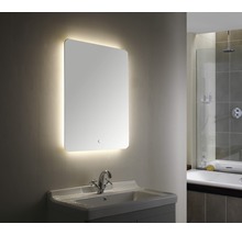 DSK LED-spegel Silver Moon 60x80cm