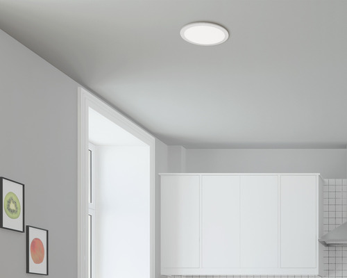 LED Panel TELEFUNKEN med rörelsevakt 20W 1600lm 4000K neutralvit HxØ 50x300mm matt krom/vit LED Panel TELEFUNKEN med rörelsevakt 20W 1600lm 4000K neutralvit HxØ 50x300mm matt krom/vit