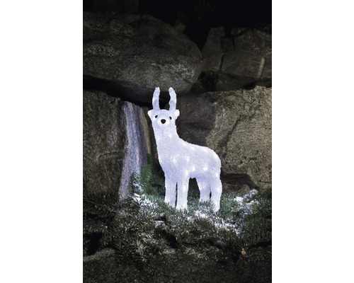 Dekorativ lysande rådjur för utomhusbruk