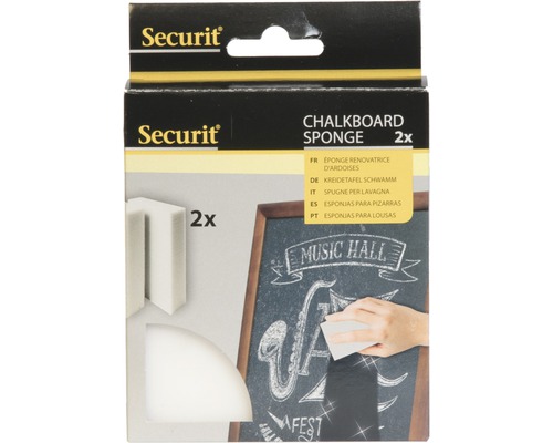 Securit Svamp för griffeltavla, 2-pack