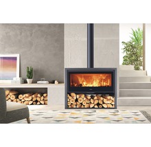 Braskamin PANADERO Chopin 1091x468x873 mm stål svart 8,9 kW