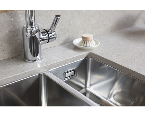 Diskho med blandare och diskborste