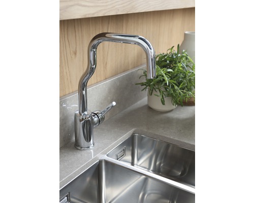 Diskho med metallblandare