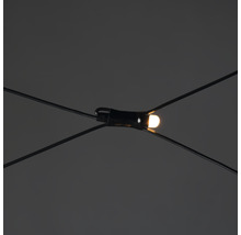 Ljusslinga med en enda glödlampa