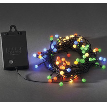 Batteridriven LED ljusslinga med färgade lampor