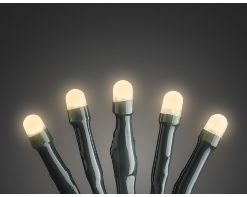 Närbild av glödande LED-lampor