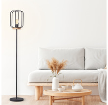 Golvlampa BRILLIANT Tosh 40W E27 1630mm antik brun
