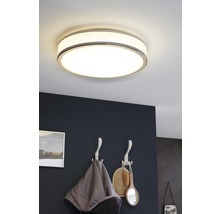 Plafond EGLO LED Palermo Ø28cm vit krom