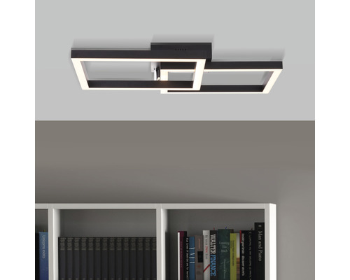 Fyrkantig taklampa med LED-belysning och modern design