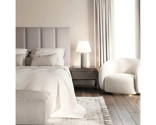 Textilpanel Fancy creme/taupe 30x90cm Textilpanel Fancy creme/taupe 30x90cm