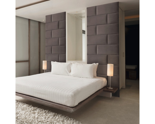 Textilpanel Fancy taupe 30x60cm Textilpanel Fancy taupe 30x60cm