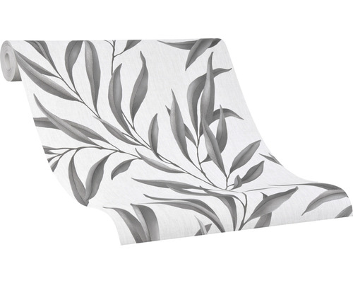 Tapetrulle med bladmönster för väggdekoration