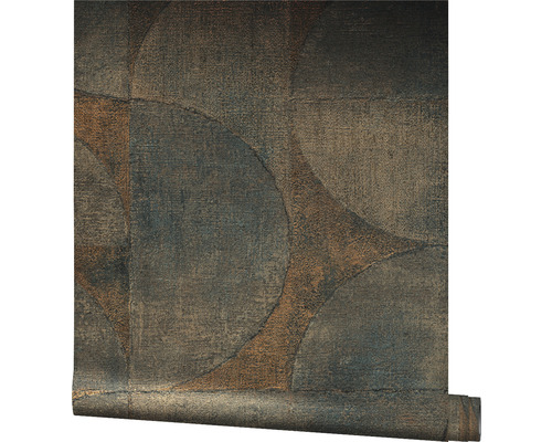 Tapetrulle med cirkeldesign