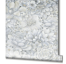 Tapet MARBURG Blommor blå 0,53x10,05m