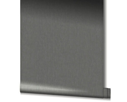 Grå tapetrulle med slät yta