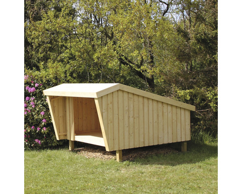 Träskydd för trädgård på gräsmatta