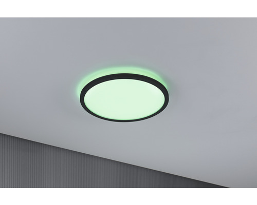 Rund taklampa med enfärgat ljus