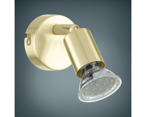 Väggspotlight med LED-lampa