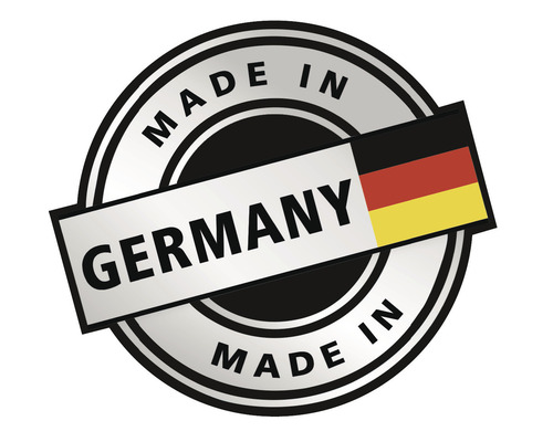 Tillverkad i Tyskland sigill