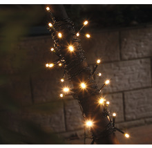Ljusslinga LAFIORA 80 varmvita LED belysningslängd 1185cm sladdfärg grön inkl. timer dimbar IP44-thumb-5 Ljusslinga LAFIORA 80 varmvita LED belysningslängd 1185cm sladdfärg grön inkl. timer dimbar IP44-thumb-5